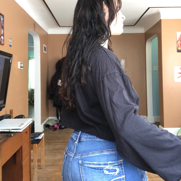 STREETWEAR SOCIETY graphic FLAWLESS crop top - Picture 2 of 6